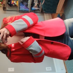 Bright Red Blazer